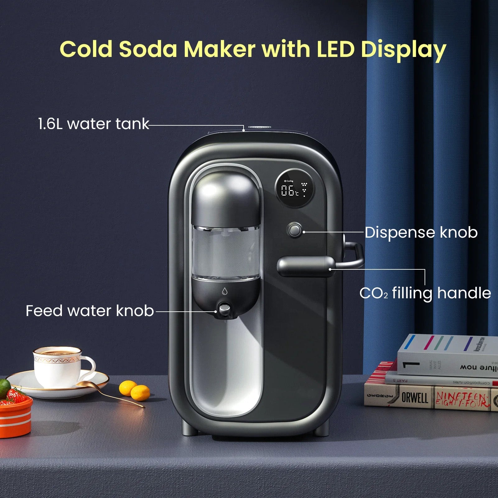 Baristto 3.0 Cold Sparkling Water Maker - baristto