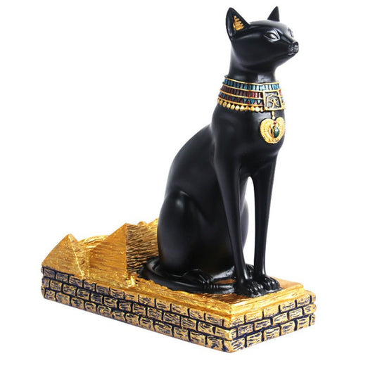 Bastet Cat Wine Bottle Holder - baristto