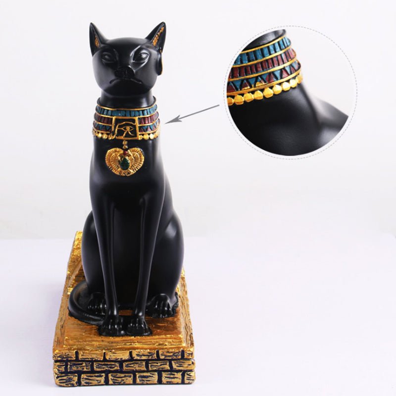 Bastet Cat Wine Bottle Holder - baristto