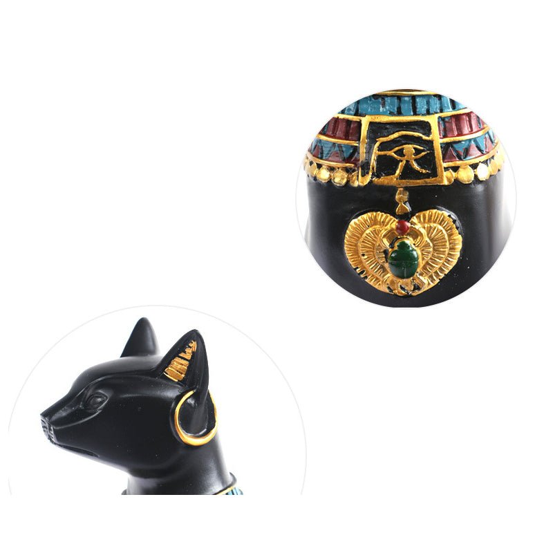 Bastet Cat Wine Bottle Holder - baristto