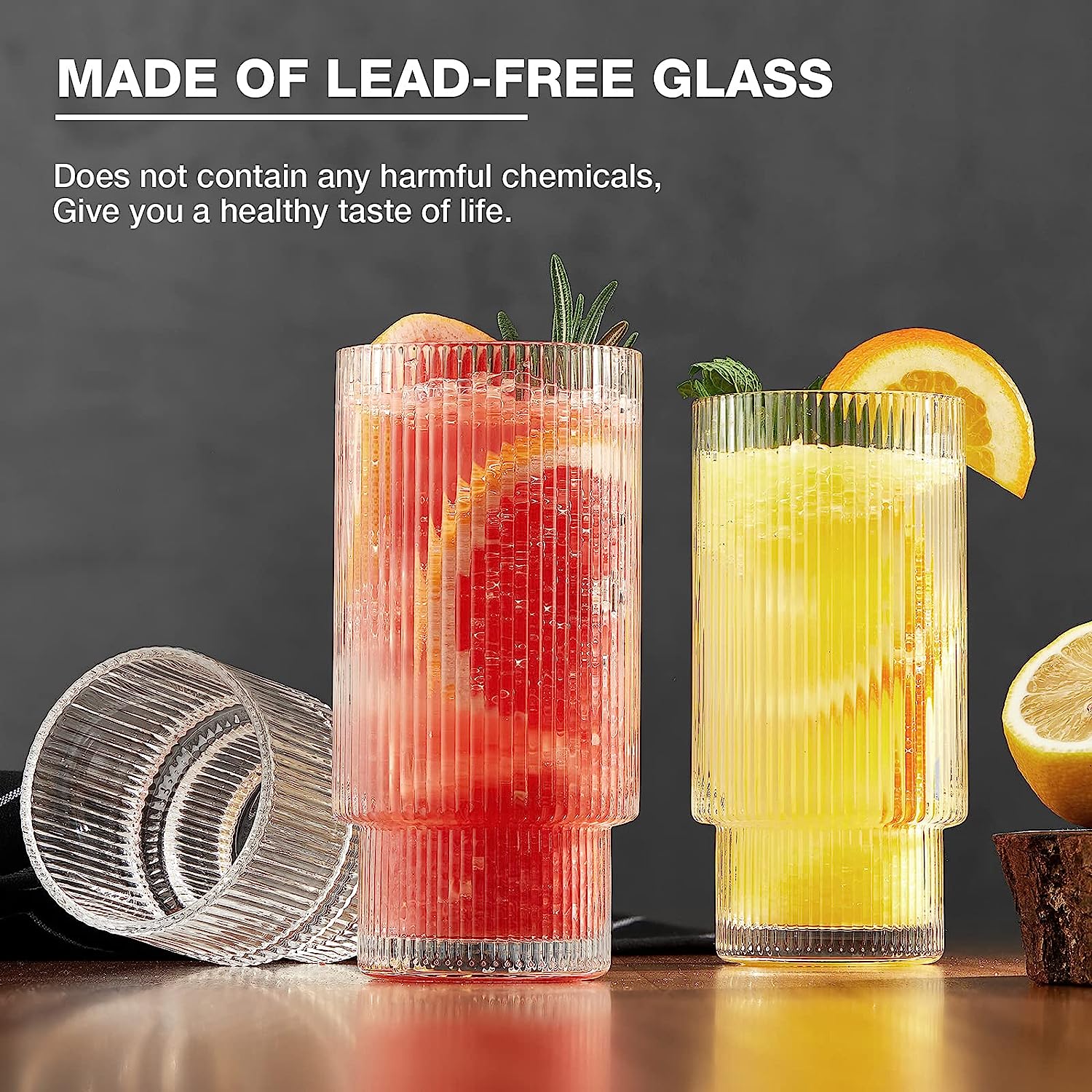 Cocktail Glasses Drinks Set - baristto