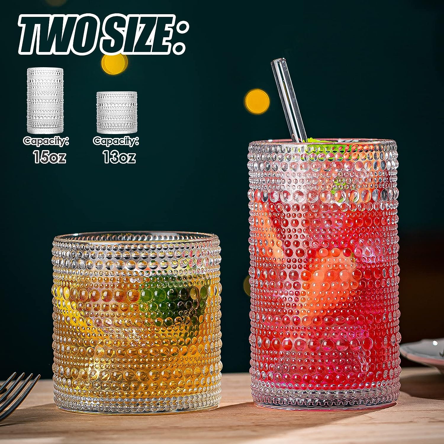 Cocktail Glasses Set 8 - baristto
