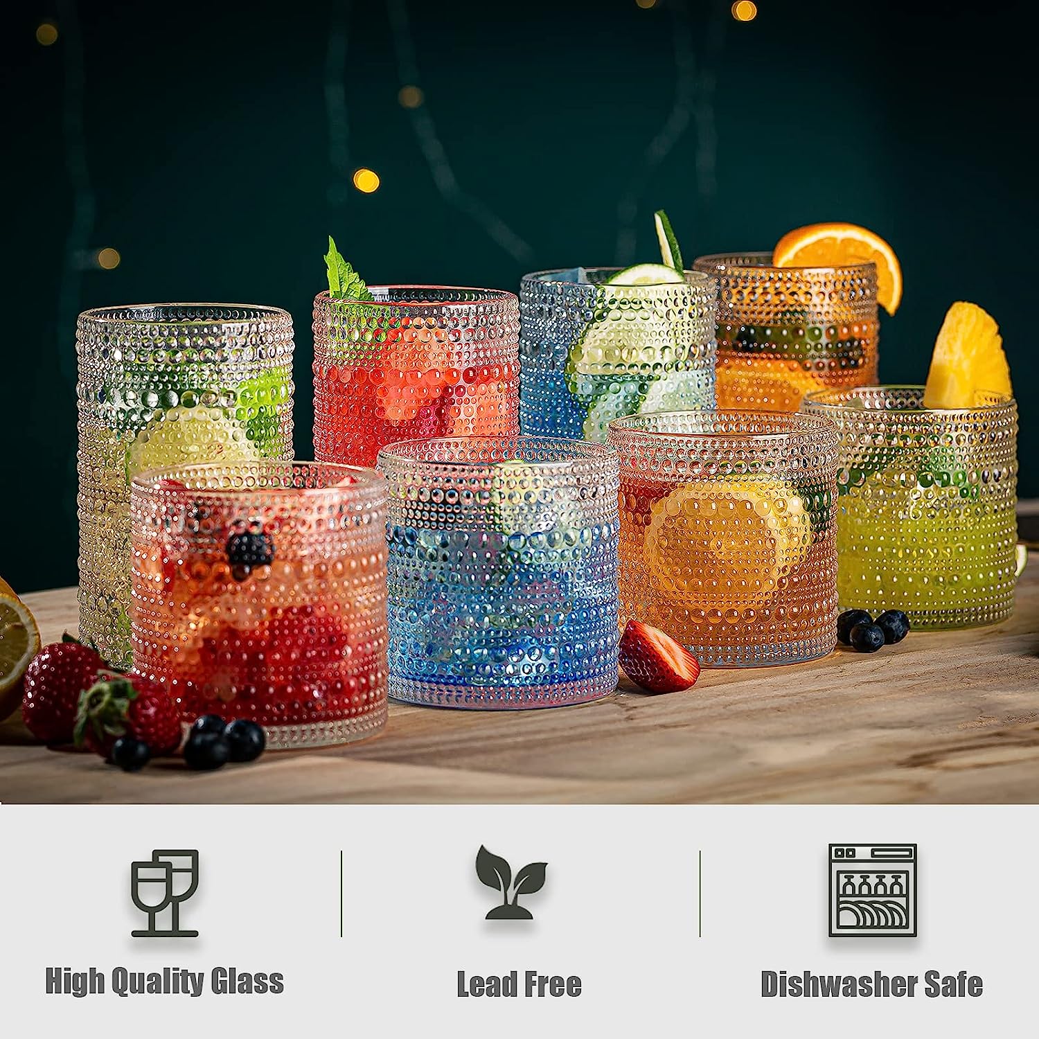 Cocktail Glasses Set 8 - baristto