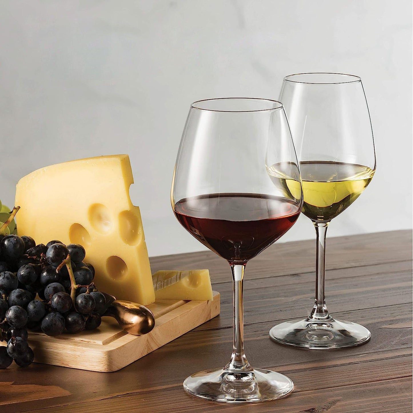 Crystal Red & White Wine Glasses Set Of 4 - baristto