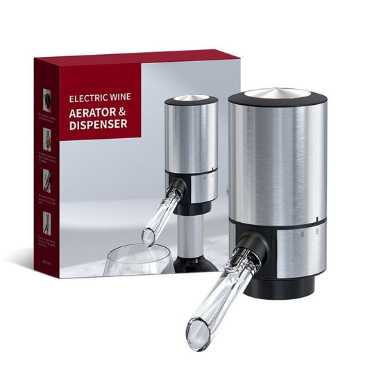 Electric Automatic Wine Decanter Set - baristto