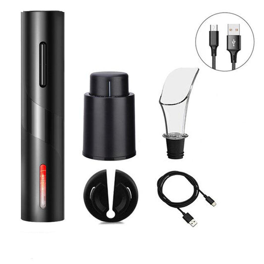 Electric Wine Bottle Opener Set - baristto