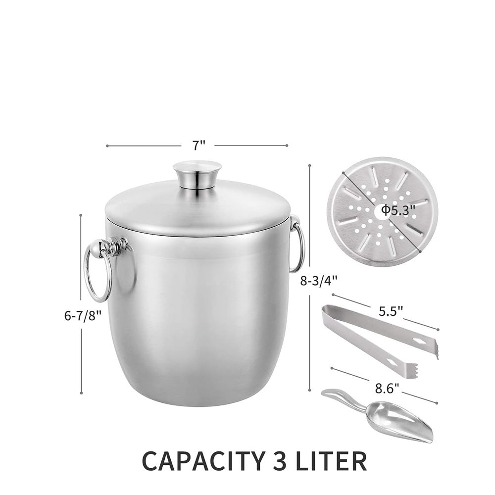 Ice Bucket 3 Liter For Champagne - baristto
