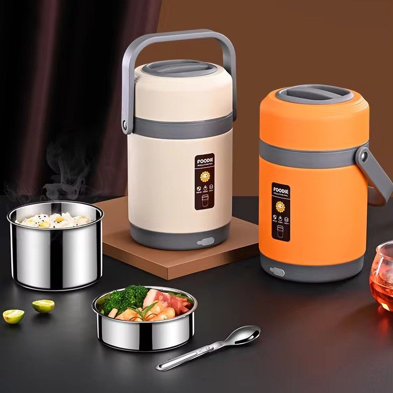 Portable Electric Insulated Lunch Box - baristto