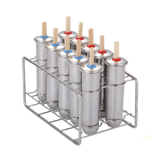 Stainless Steel Ice Cream Popsicle Molds - baristto