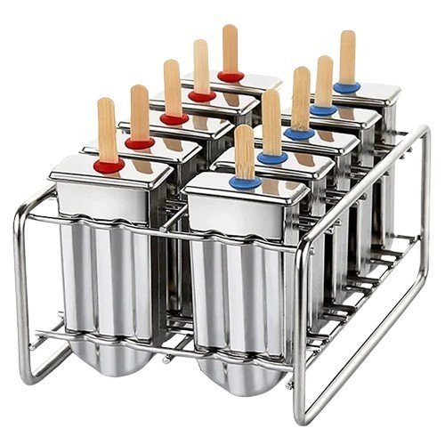 Stainless Steel Popsicle Molds, Ice Square Pop Mold - baristto
