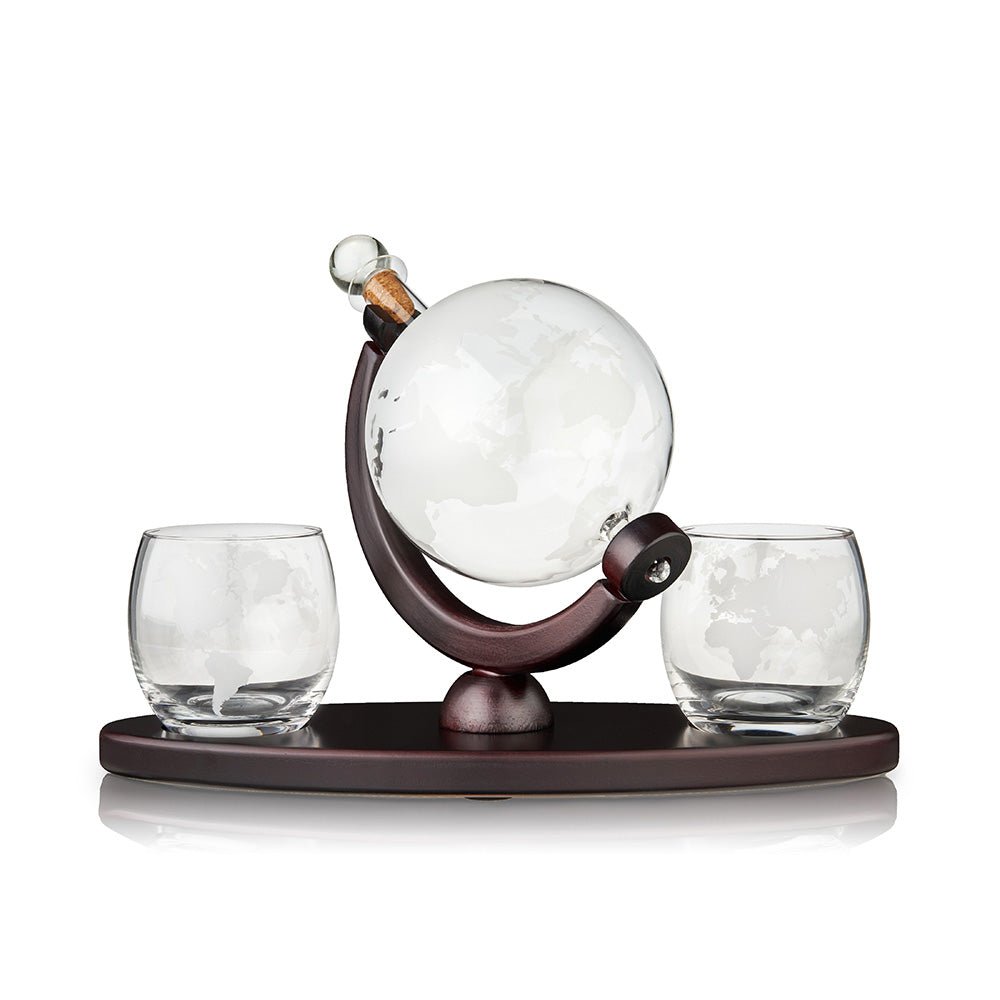 Whiskey Globe Decanter Set - baristto